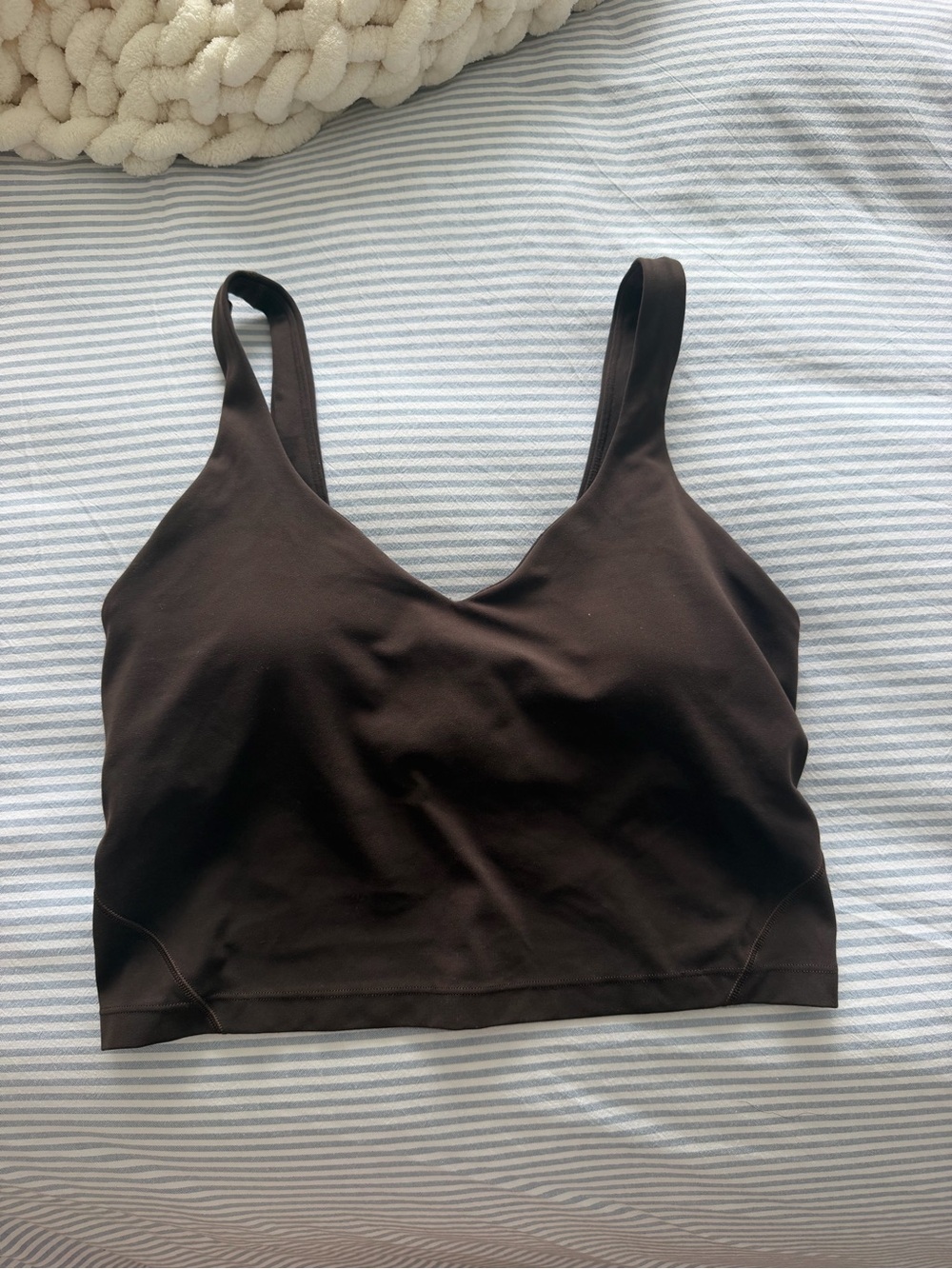Lululemon Espresso Brown Align Tank Top - Picture 2 of 4